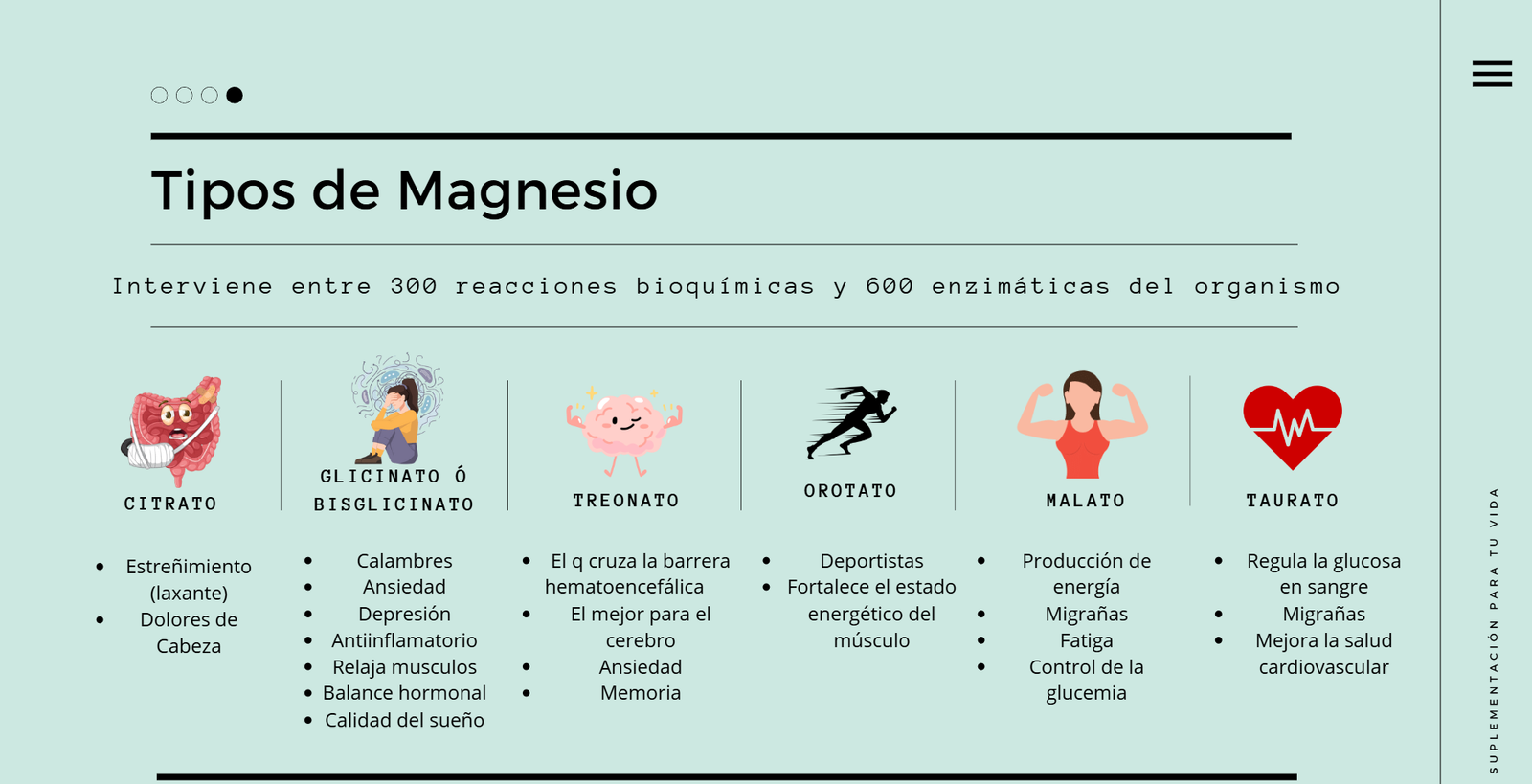 magnesio beneficios para que sirve